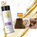 Purc 4pcs 100ml Brazilian Keratin Hair Treatment Straightening Smoothing Shampoo Conditioner Hair Care Repair Products Set 5%