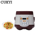 CUKYI Mini Rice cooker 1.8L 110v Multifunction cooking pot Electric intelligent insulation heating cooker 24 hour reservation
