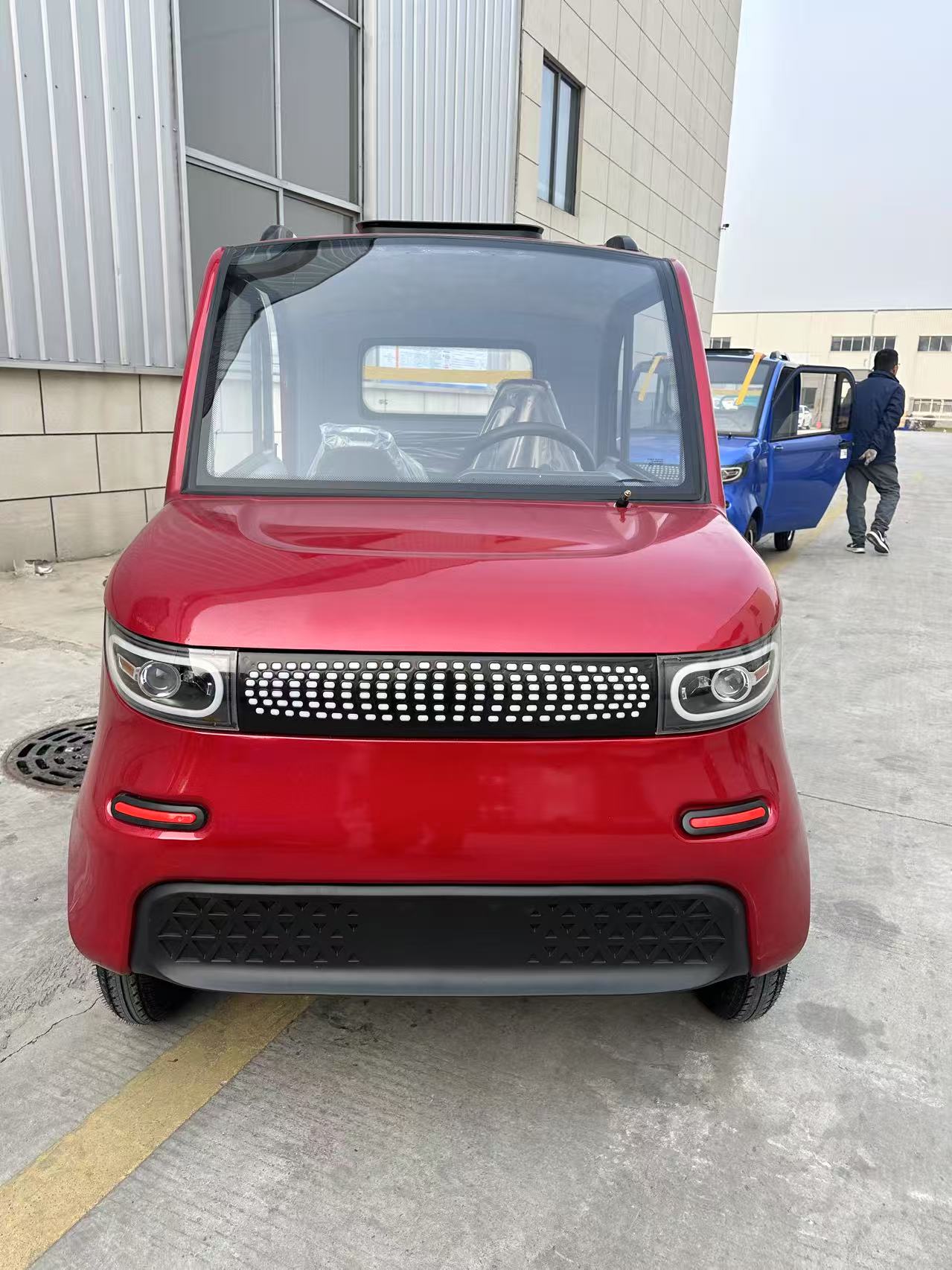 Beyond Brand two-door fully enclosed electric vehicle