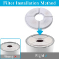 Replacement Activated Carbon Filter For Cat Water Drinking Fountain Replaced Filters Flower For Pet Dog Round Fountain Dispenser