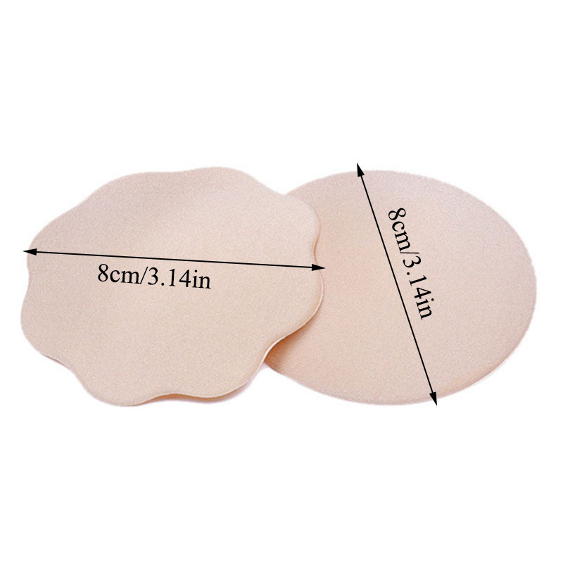 1Pair Reusable Nipple Cover Women Silicone Breast Paste Ultra-thin Invisible Nipple Sticker Bra Pads Safey Intimates Accessories