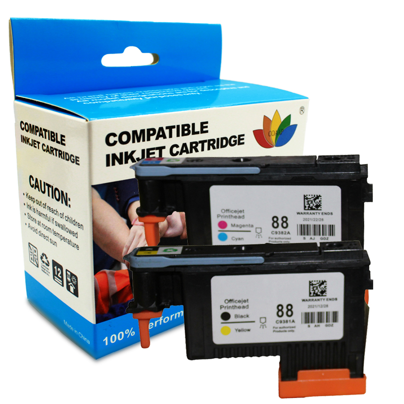 Compatible HP88 C9381A C3982A Color printhead for HP Officejet Pro K550dtn K550dtwn K550 K8600 L7580 L7590 Printer ink cartridge
