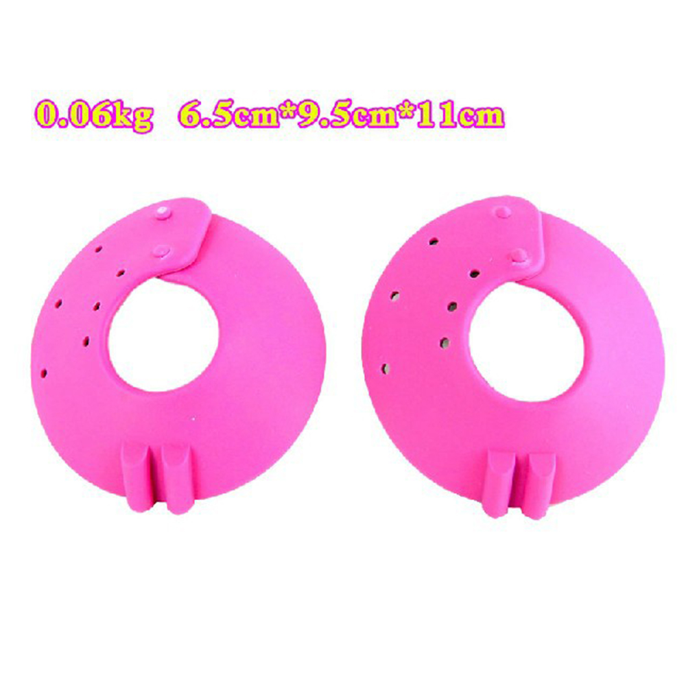 1pair Silicone Electrode Pads for EMS Chest Breast Massager Physiotherapy Machine