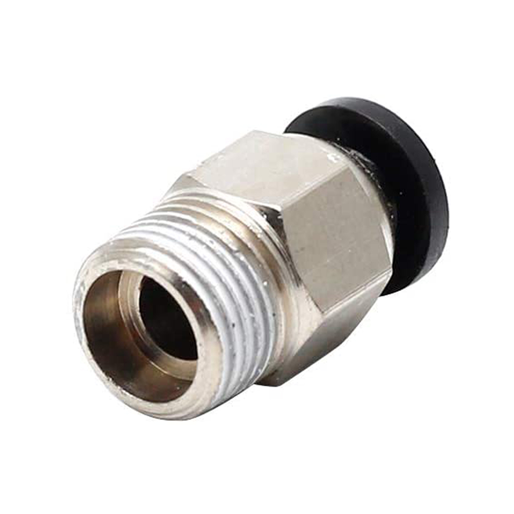 10Pcs PC4-M10 Straight Pneumatic PTFE Tube Push In Quick Fitting Connector for E3D-V6 Long-Distance Bowden Extruder 3D Printer