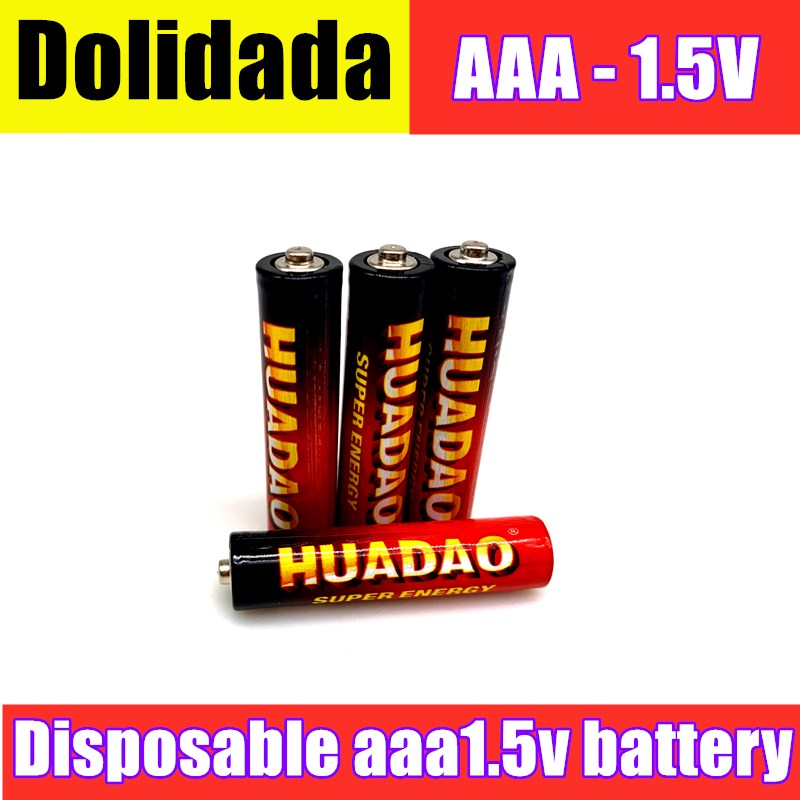 Disposable battery1.5v Battery AAA Carbon Batteries Safe Strong explosion-proof 1.5 Volt AAA Battery UM4 Batery No mercury