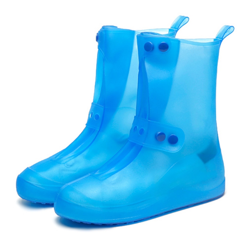 Waterproof High Boots Shoe Cover Silicone Material Unisex Shoes Protectors Rain Boots for Indoor Outdoor Rainy Days
