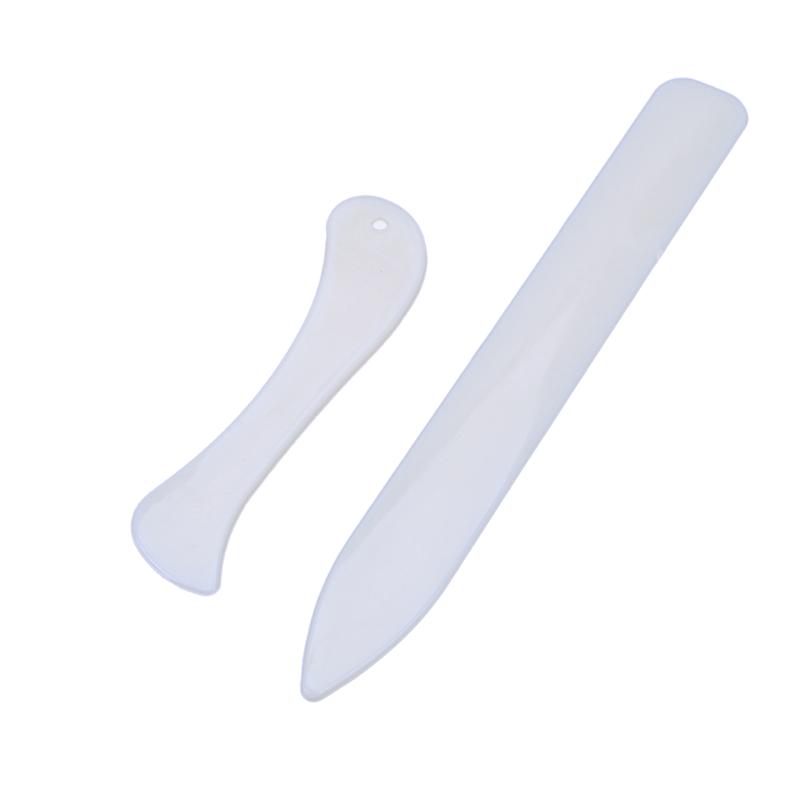 2pcs/set Paper Creaser for DIY Scrapbooking Card Making Photo Album Paper Folding Tool Crafts Edge Side Slicker Letter Opener