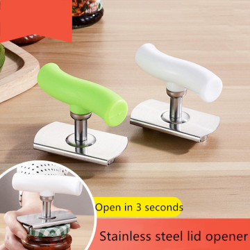 Can Opener Adjustable Stainless Steel 1-4 Inches Portable Multi-function Bottle Seal Lid Remover Kitchen Manual Jar Openers Tool