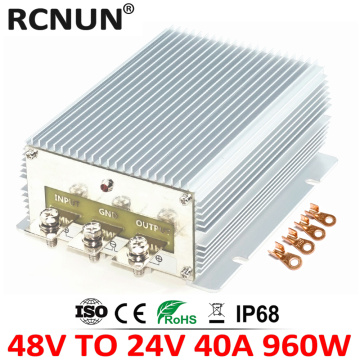 RCNUN Buck Module 48V to 24V 40A 960W Power Supply 48V-24V DC DC Step Down Converter Regulator CE RoHS