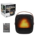 Patio Heater Personal Mini Electric Heater Adjustable Portable Thermostat And Multifunctional 800w Desk Heater Fan Home Office