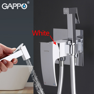 GAPPO Bidet Faucets brass toilet spray faucet chrome plating faucet bidet bathroom bidet shower toilet water spray bath shower