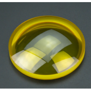 Radiation-resistant chalcogenide glass lens