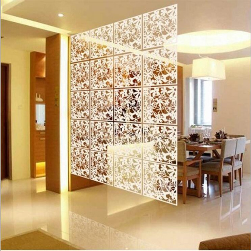 12pcs Room Safety Panel Screen Bird Flower Living,dining,study,sitting-room,hotel And Bar Decoration 15.7"x15.7"x0.032"
