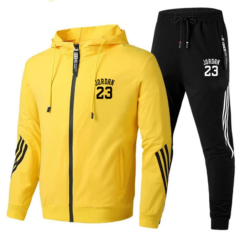 Autumn Winter Men's Sets Brand Sportswear Tracksuits 2 Piece Sets Men's Clothes Hoodies+Pants Sets Male Streetswear Coat Jackets