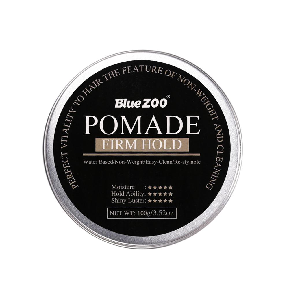Professional Men Hair Styling Wax Pomade Paste Retro Long-lasting Molding Hair Wax Gel Easy to Clean One-time Hair Styling Mud
