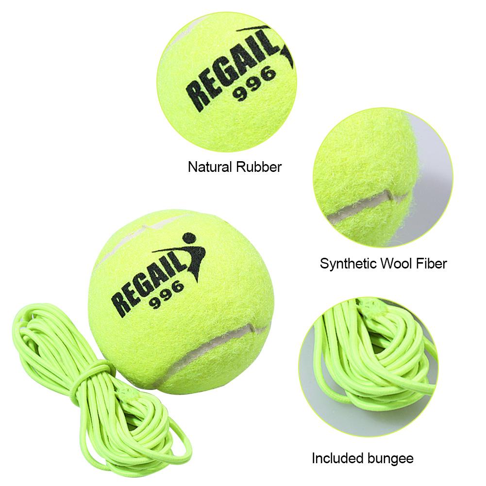 Medium And High Level Tennis Trainer Portable Lightweight Training Ball Kit With String For Beach Cricket Dog Training