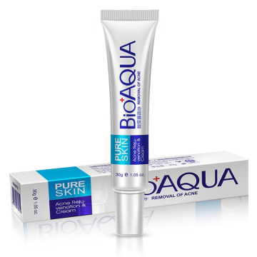 BIOAOUA Acne Treatment Cream Facial Scar Mark Lightning Oil Control Whitening Shrink Pores Moisturizer Skin Care
