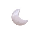 Natural Carved MOON Crystals Stone Healing Energy Pocket Figurine for Home Decorative DIY Jewelry Making