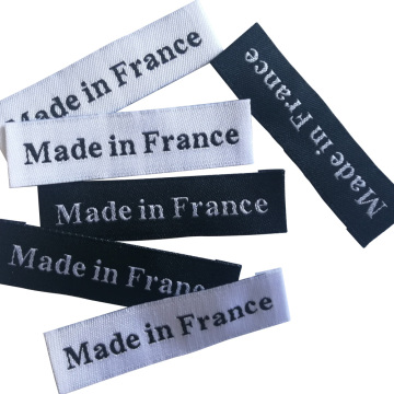 100Pcs/Lot Made In France Labels For Clothing Garment Handmade Origin Tags For Clothes Fabric Sewing Label For Gift Tag