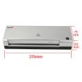 A4 Hot Laminator laminating Machine for A4 Document Photo Blister Packaging Plastic Film Roll Laminator