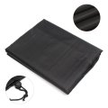 3 Sizes Waterproof Patio Fire Pit Cover Black UV Protector Grill BBQ Shelter Outdoor Garden Yard Round Canopy Furniture Covers