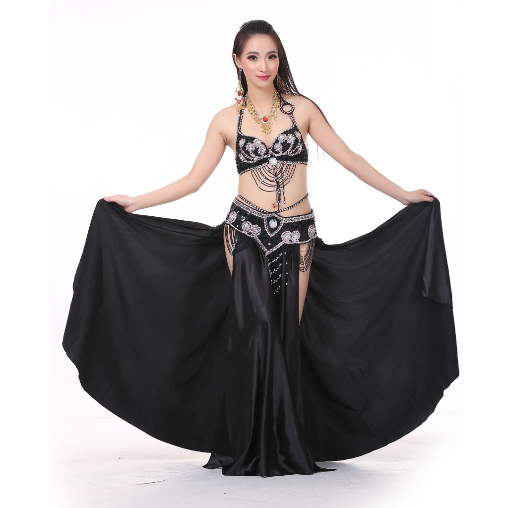 Belly Dance Costume Dress for Women Ladies Long Skirt Maxi Skirt