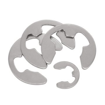 100Pcs DIN6799 304 stainless steel M1.2 M1.5 M2 M2.5 M3 M4 M5 M6 M7 M8 M10 Jump Ring Circlip Sake Retainer E Clip Split Washers