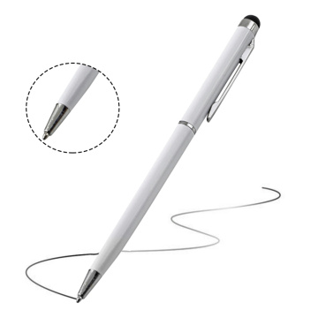 2 in 1 Universal Multifunction Capacitive Touch Screen Stylus Pen For Smart Phone Tablet For iPad Mini 2 3 4 5 Tab Hand Writing