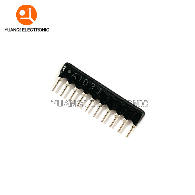 10pcs DIP exclusion Network Resistor array 10pin 1K 2.2K 3.3K 4.7K 5.1K 10K 47K 100K ohm