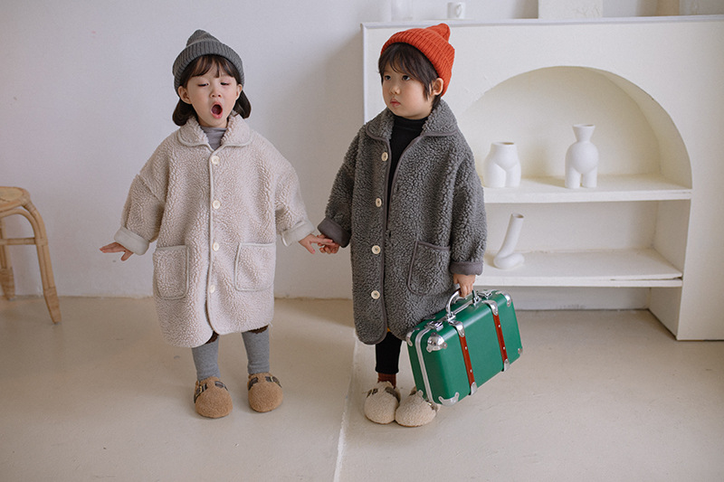 Girls Peacoat