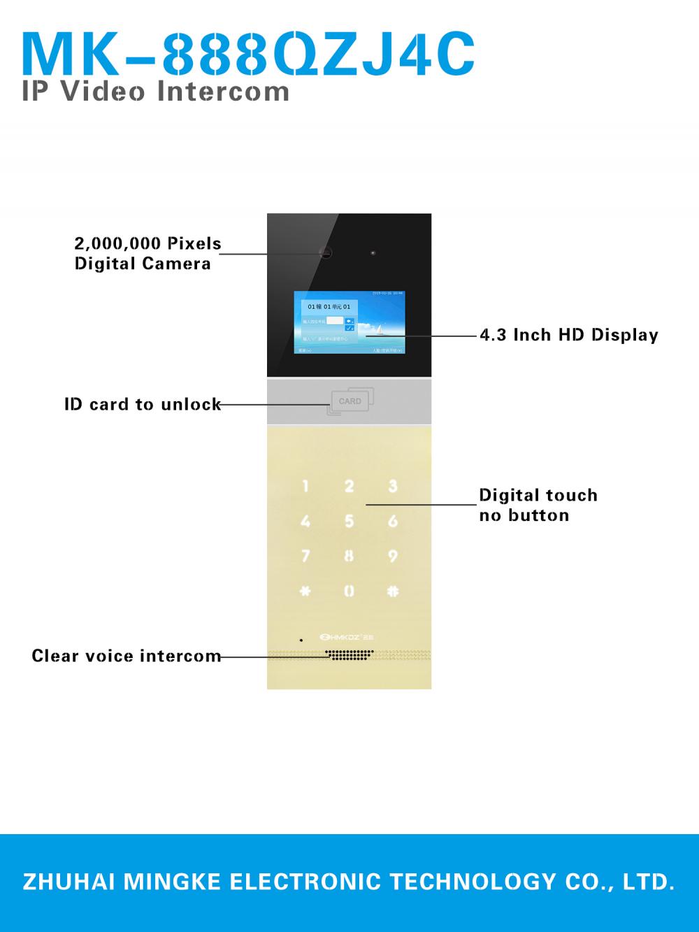 Video Doorbell Intercom
