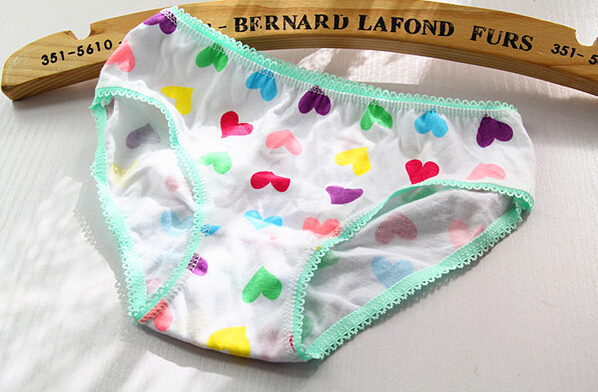 3-12years 6 pcs/lot girls underwear briefs panties baby girl pants wholesale short panties children briefs underwear girl