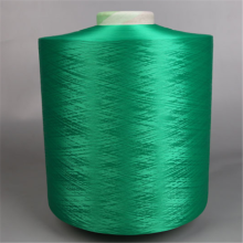 Customized Dyed Green Polyester Non-intermingled DTY Yarns