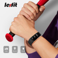 Lesfit Waterproof Silicone Smart Wristbands Men Android Smart Tracker Heart Rate Activity Women Bracelet Fitness Sport Tracker