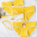 New Design 4PCS/Lot Baby Soft Underwear Panties Girl Boy Cute Cartoon Teenage Briefs Comfortable Panties