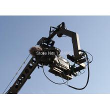 6m 3 axis jimmy jib crane for with motorized dutch head loading 16kg