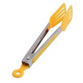 New Silicone Food Tong Stainless Steel BBQ Tong Bread Salad Barbecue Nonslip Cooking Kitchen selfservice picnic Accessories Tool