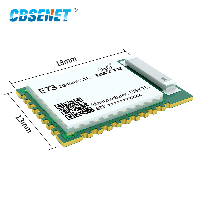 E73-2G4M08S1E small size IOT communication module nRF52833 BLE5.1 Ble mesh Thread Zigbee multi-protocol wireless module