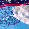 Modern Bohemian Bedding Set Luxury Mandala Printed Duvet Cover Set with Pillowcovers Soft Microfiber Boho Quilt Cover
