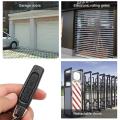 1pcs Mini 433MHZ Remote Control Garage Gate Door Opener Clone Cloning Code Car Key Dropship