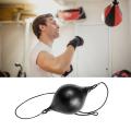 Pu Leather Quality Design Punching Ball Pear Boxing Bag Reflex Speed Balls Fitness Training Double End Boxing Speed Ball