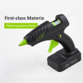 60W 12V Cordless Hot Glue Gun Rechargeable Electric Heating Tool with lithium Battery 2000mAh for DIY Arts Craft 11mm Glue Stick