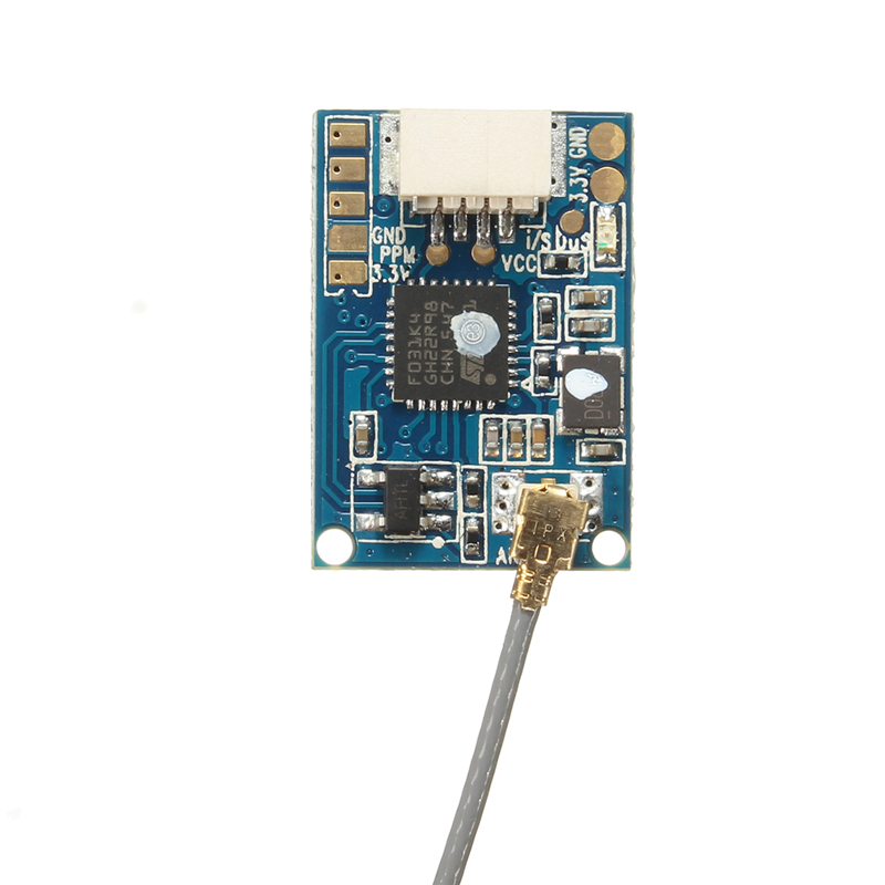 Flysky FS-A8S FS A8S 2.4G 8CH Mini Receiver with PPM i-BUS SBUS Output for Drone Quadcopter Spare Parts Accessories