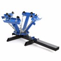 easy-operating four Color one Station Silk Screen Printing Machine