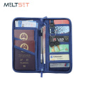 Portable Travel Passport Storage Bag Organizer Cash Credit Card ID Card Holder Case Multi Pocket Handbag Organizer Home Supplies