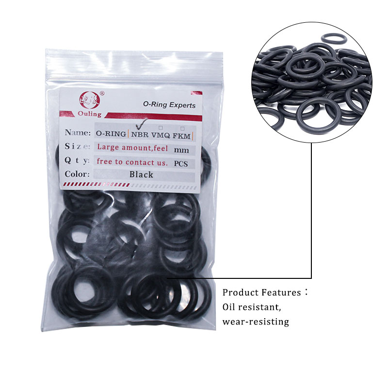 10PC/lot Rubber Ring NBR O-Ring Sealing Thickness 3.55mm ID90/92.5/95/97.5/100mm Nitrile O Ring Seal Oil Ring Gasket Washer