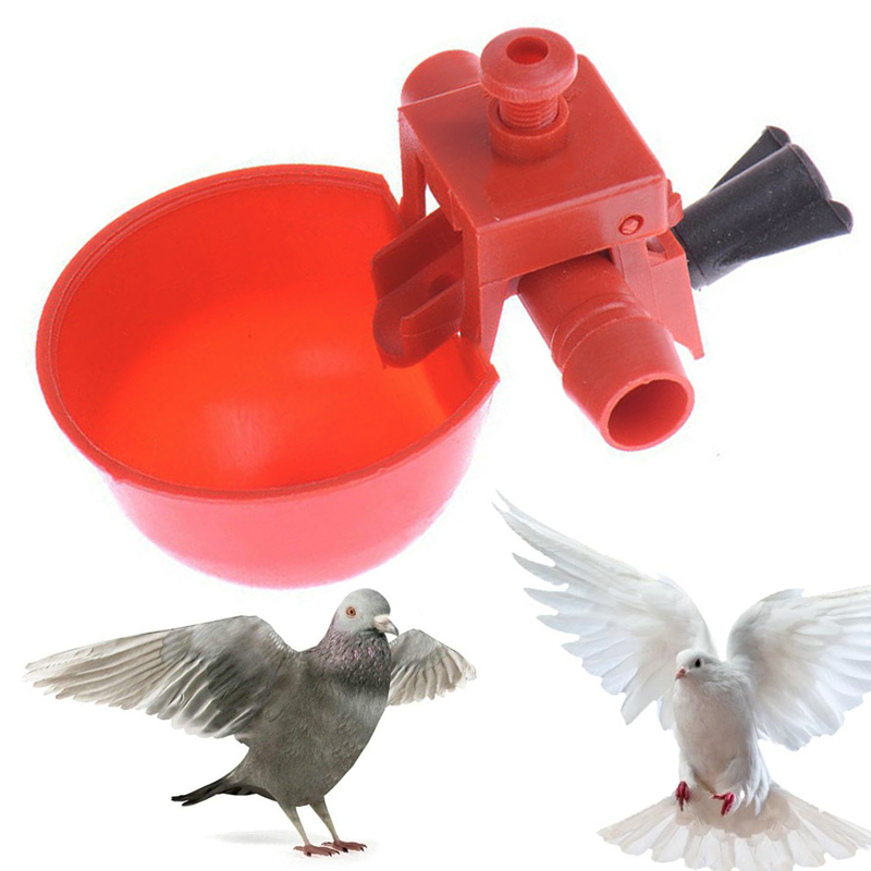 5/pcs Chicken Hanging Cup Drinking Fountains Birds Drinking Bowls Water for Chicken Coop Drinkers Poultry Farm Animal Supplies