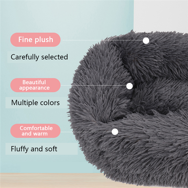 Plush Breathable Winter Warm Sleeping Cushion Pet Bed Accessories Washable Comfortable Portable For Large Dogs Cat Mat