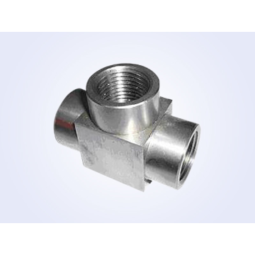 Forged Stainless Steel NPT Thread Equal Tee