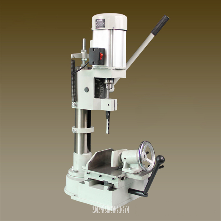 MK361A Tenoner Household Square Hole Mortising Machine Woodworking Tenon Machine Teuoning Machiner Small Bench Drilling Tool